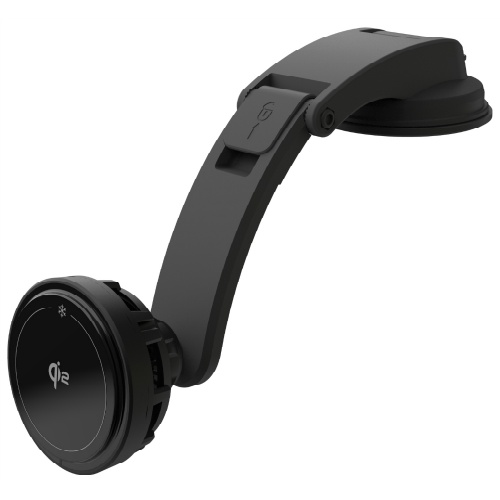 冷却機能付　Ｑｉ２マグネットワイヤレス充電器　吸盤取付