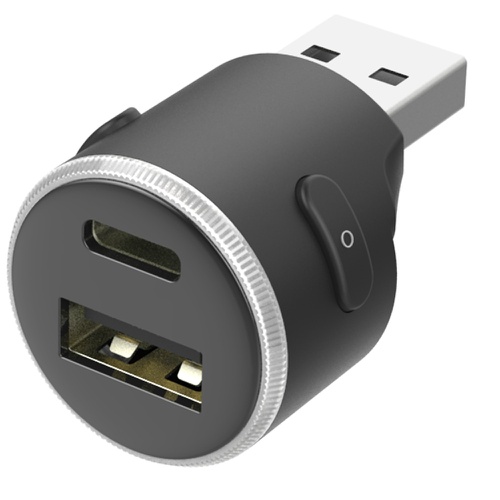 イルミ付ＵＳＢ増設　ＵＳＢ－Ａ１ポート＋Ｃ１ポート