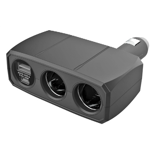 ２連ダイレクトソケットＰＤ３０Ｗ／リバーシブルＵＳＢ自動判定