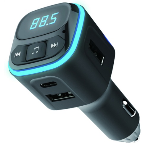 ＦＭトランスミッター　フルバンド　ＵＳＢ２ポート