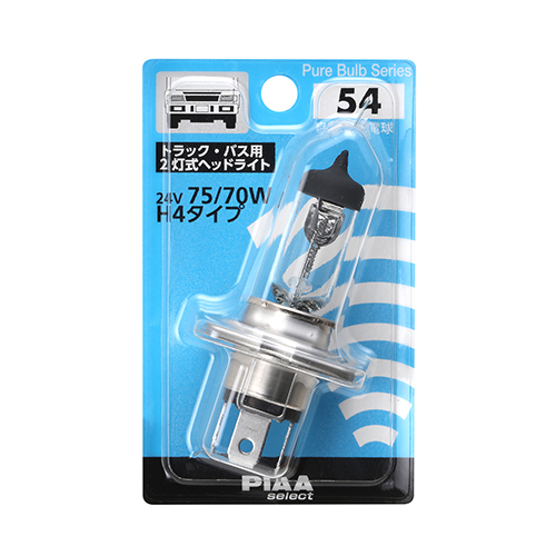 Ｈ４　２４Ｖ７５／７０Ｗ　トラック・バス用　１ヶ入り