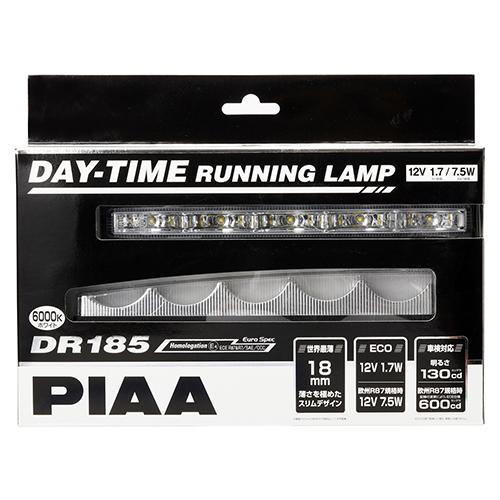 ＰＩＡＡ　ＤＲ１８５　薄型ＬＥＤデイタイムランプ　２ヶ入り